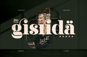 Gisrida Classy Serif Font