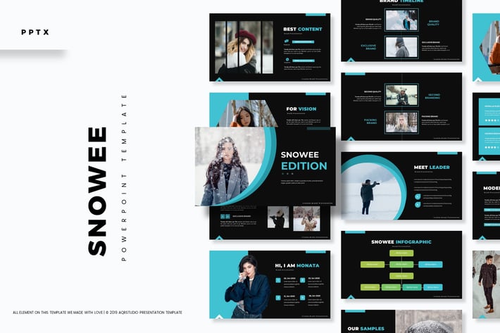 Snowie - Powerpoint Template