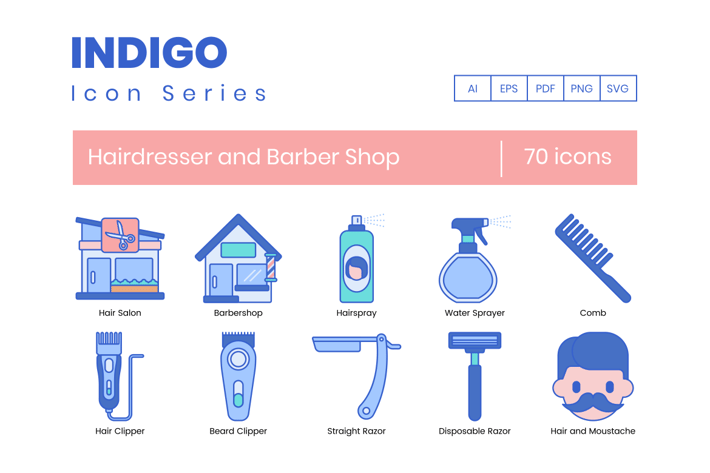 Barber Shop Icons