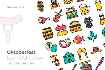 Oktoberfest Filled Icon