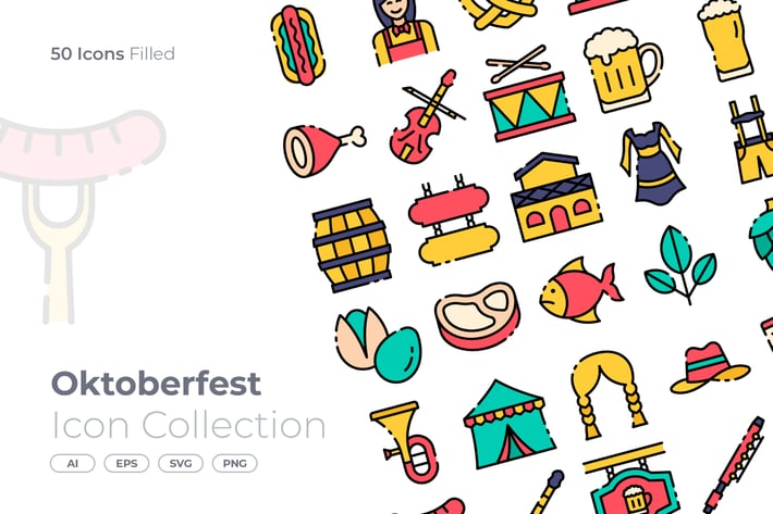 Oktoberfest Filled Icon