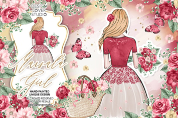 Marsala Girl design