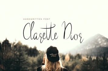 Clarette Dior - Beautiful Handwritten Font