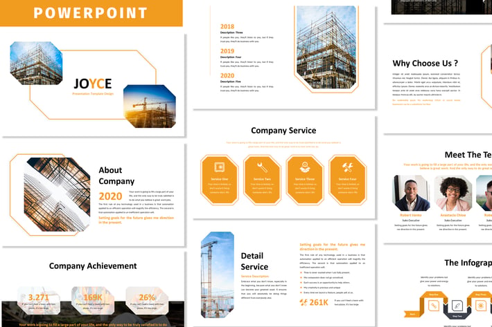 Joyce - Business Powerpoint Template