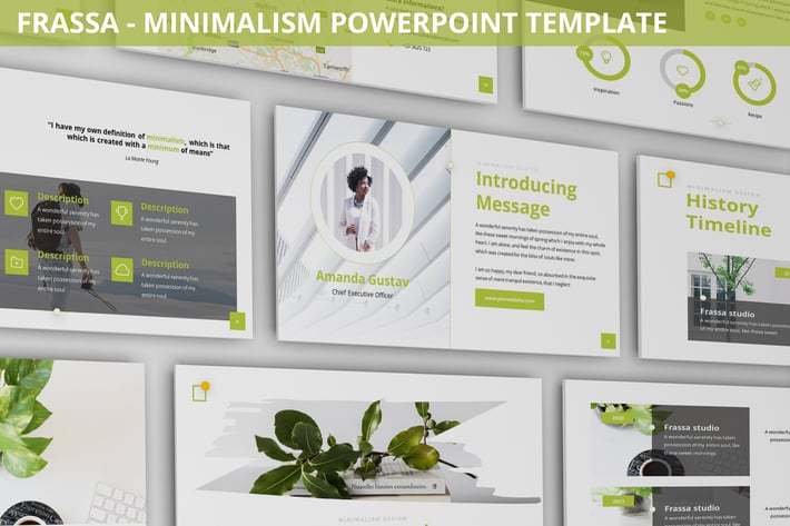 Frassa - Minimalism Powerpoint Template 