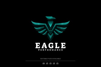 Eagle Gradient Logo