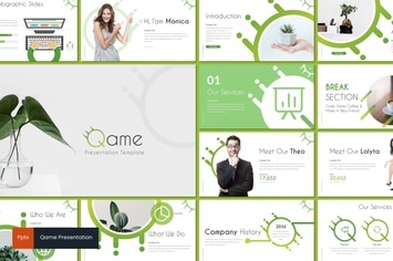 Qame - Powerpoint Template