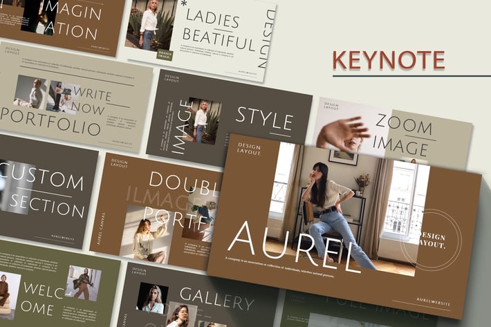 AUREL - Fashion Keynote Template