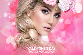 Valentine's Day Photoshop Action