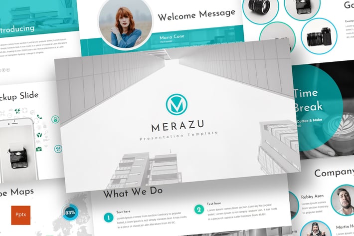Merazu - Powerpoint Template