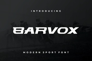 Barvox Font