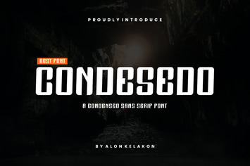 Condesedo Condensed Sans Serif