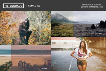 FilterGrade Film Series I Photoshop Actions