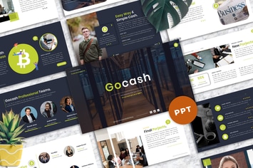 Gocash - Finance PowerPoint Template