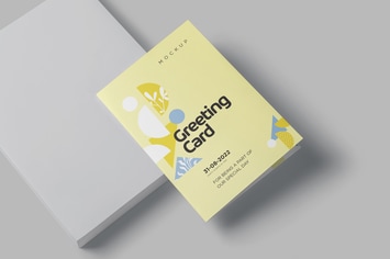 A4-A5-A6 Greeting Card Mockups