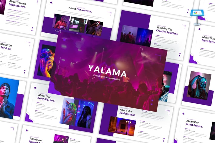 Yalama - Organizer Keynote Template