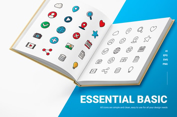 Essential Set - Icons