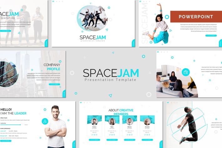 Spacejam - Creative Powerpoint Template