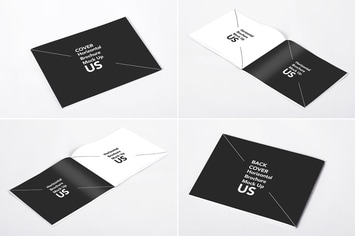 Horizontal Brochure US Mock Up