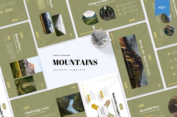 Peak of Mountains | Keynote Template