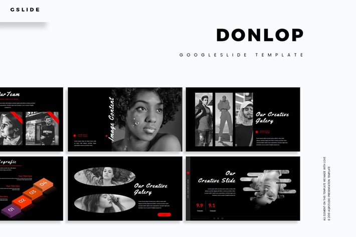 Donlop - Google Slide Template