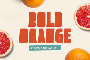 Bold Orange - Playful Fonts