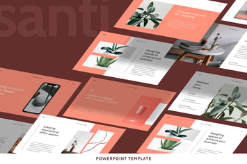 SANTI - Modern Powerpoint Template