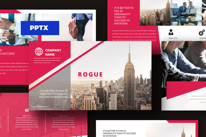 Rouge - Corporate Powerpoint