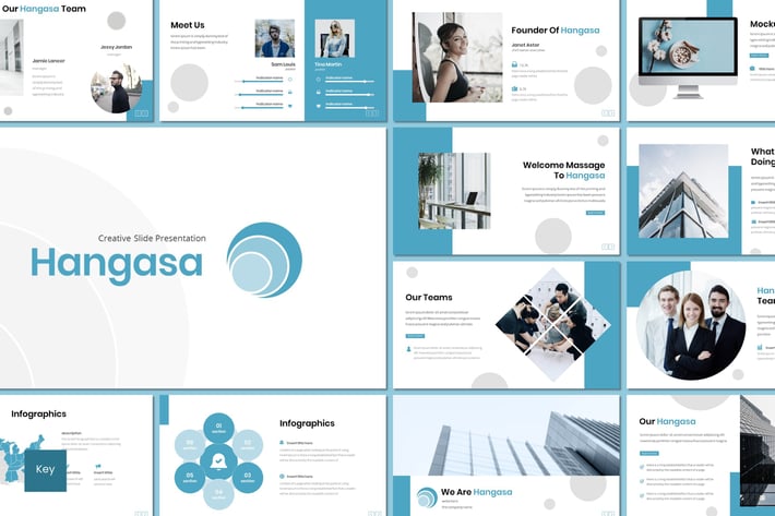 Hangasa - Keynote Template
