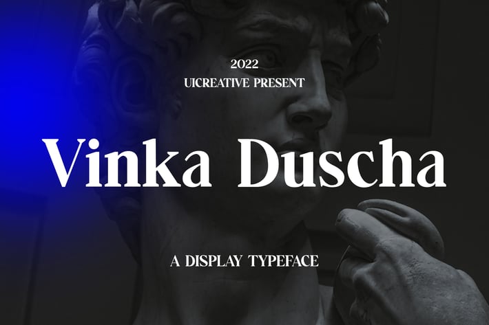 Vinka Duscha Modern Serif Font