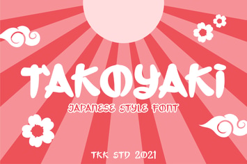 Japanese Font - Takoyaki