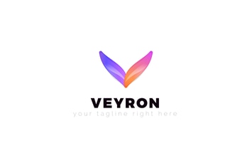 Veyron - V Letter Logo Template