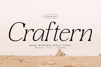 Craftern New Modern Serif Font 