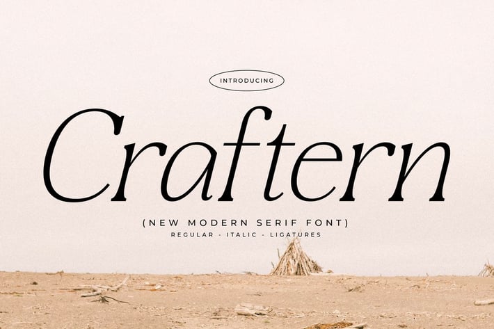 Craftern New Modern Serif Font 