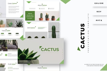 Cactus - Presentation Template