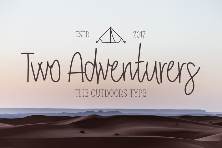 Two Adventurers Font