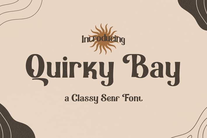 Quirky Bay – Classy Serif Font