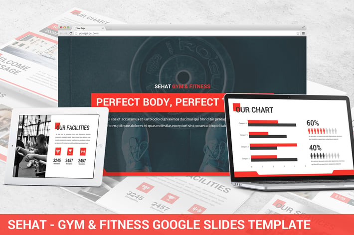 Sehat - Strong Google Slides Template