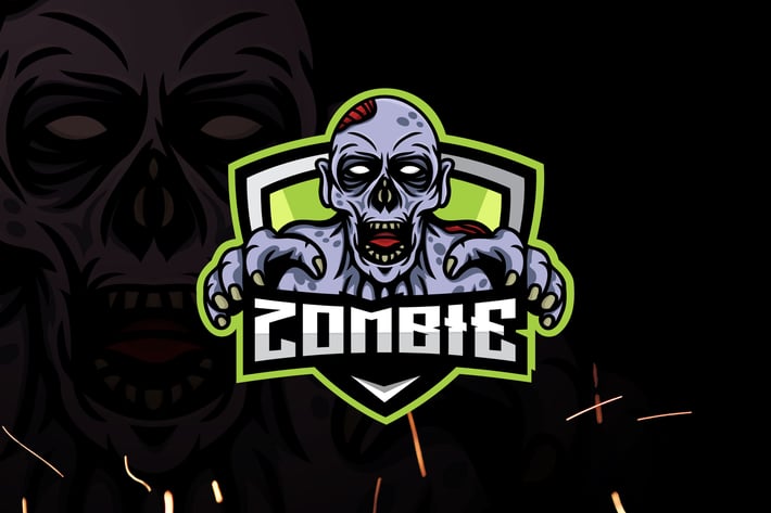 Zombie Esports - Mascot & Esport Logo
