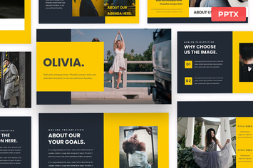 Olivia - Fashion Powerpoint Presentation Template