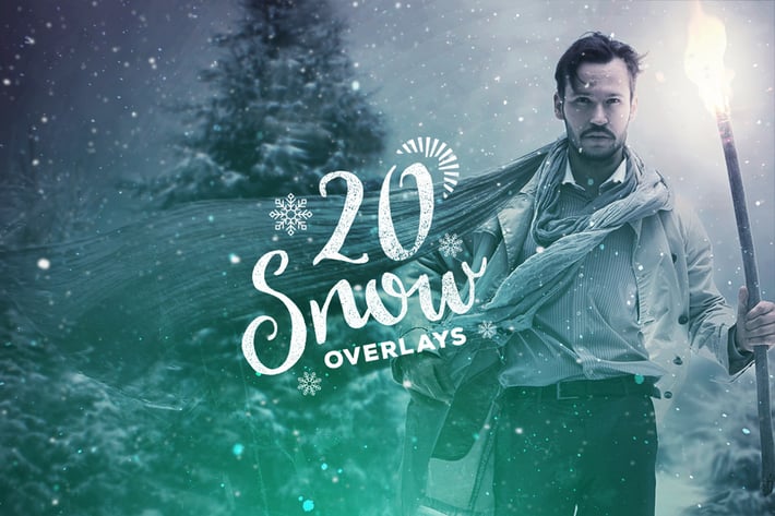 20 Snow Overlay Textures