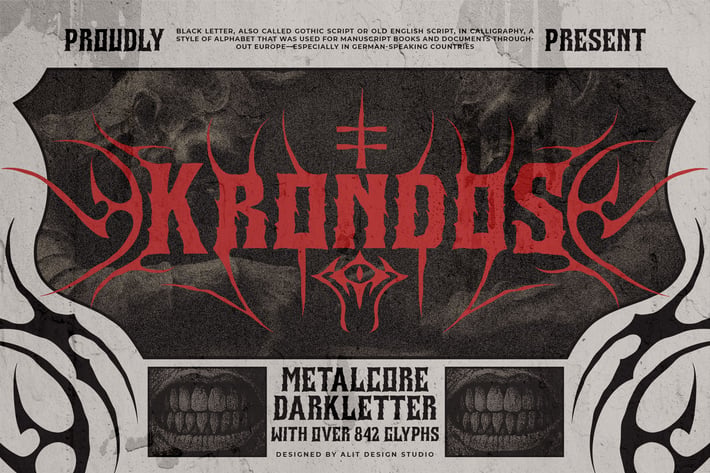 Krondos Typeface