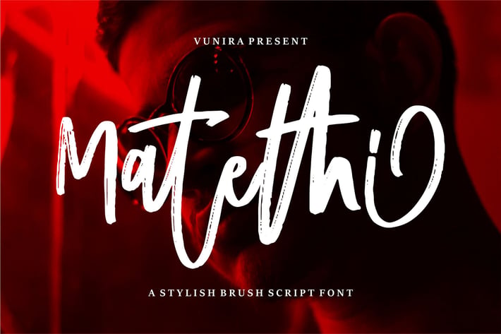 Matethi | A Stylish Script Brush Font