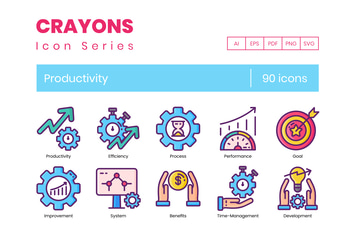90 Productivity Icons