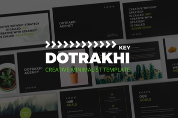 Dotrakhi - Creative Minimal Keynote Template
