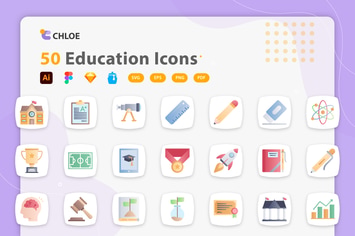 Chloe - Education Icons