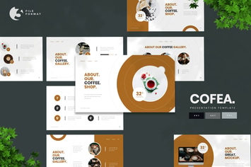 Cofea - Coffee Presentation Template