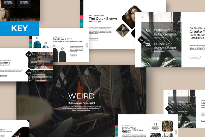 Weird Keynote Template