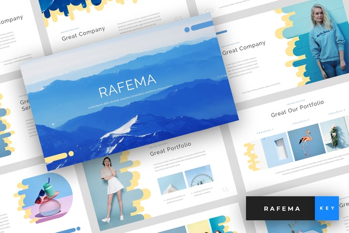 Rafema - Creative Keynote Template