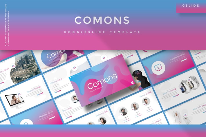 Comons - Google Slide Template